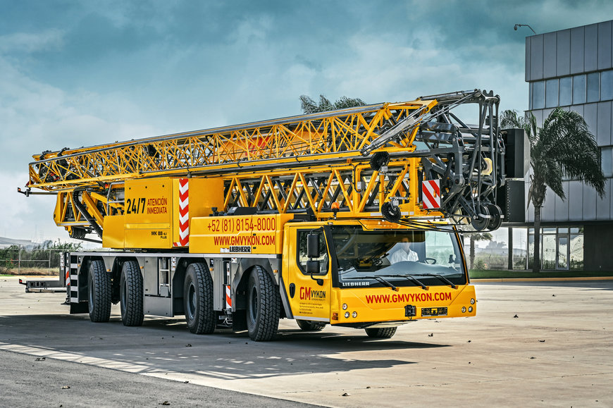 Liebherr and GMVykon bring the first MK 88-4.1 to Mexico